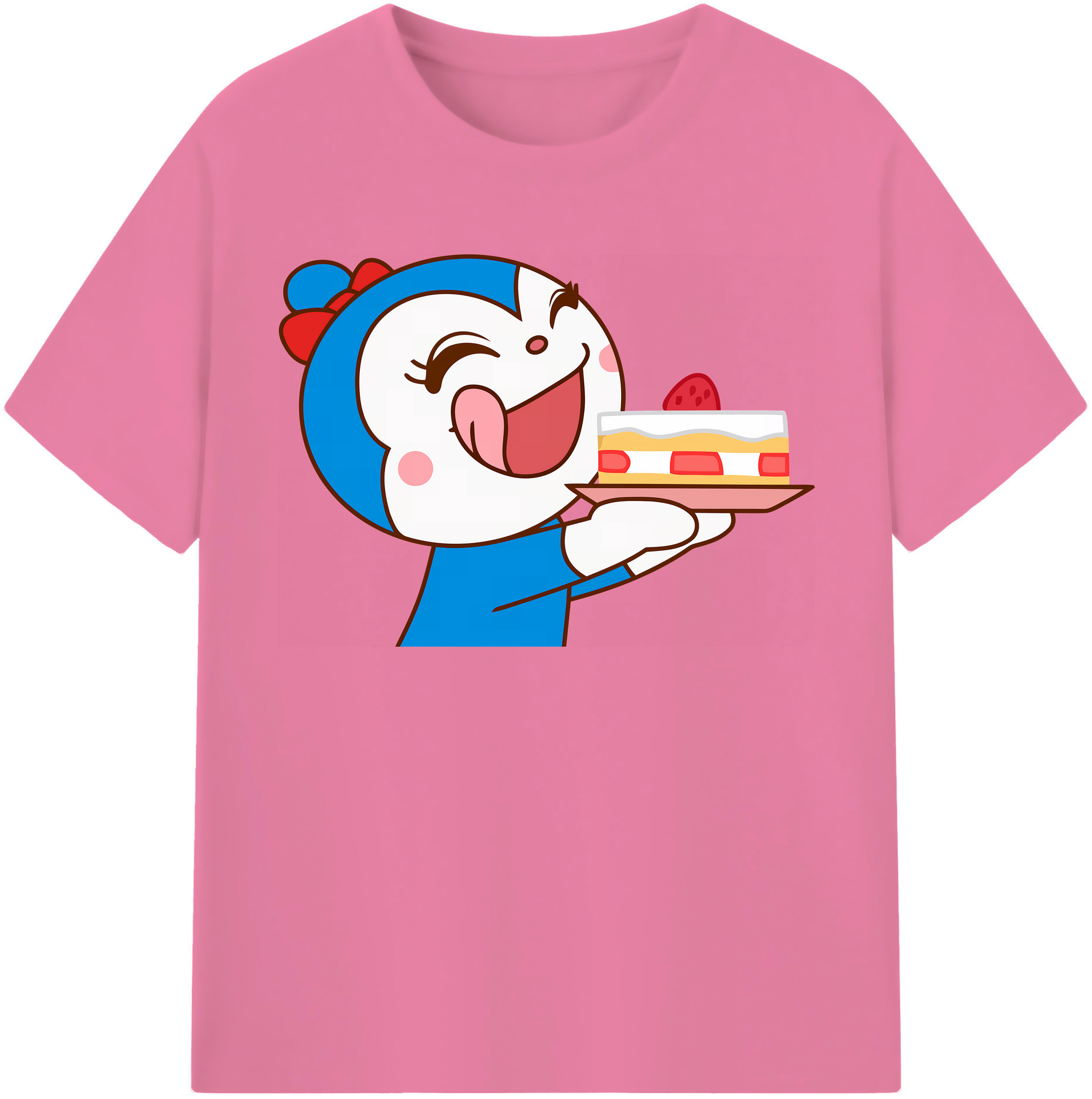 （画像用） アンパンマン Anpanman 綿100％半袖Tシャツ（フロントプリント）